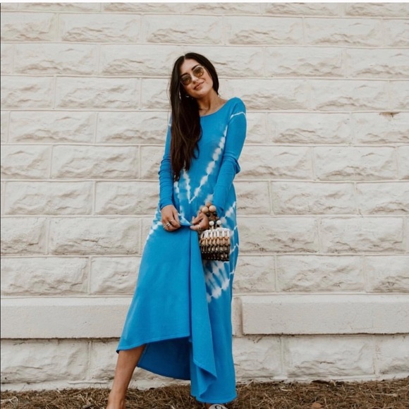 LAST ONE! 🔥GORGEOUS ZARA A-Line Tie Dye Dress - Picture 5 of 8